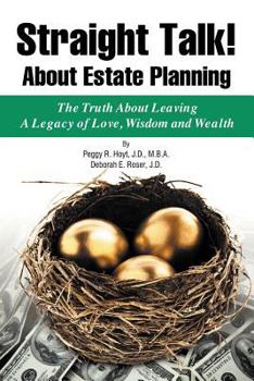 Paperback Straight Talk! About Estate Planning Book