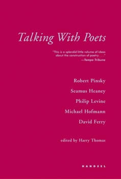 Paperback Talking with Poets Book