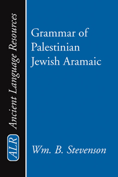 Paperback Grammar of Palestinian Jewish Aramaic Book