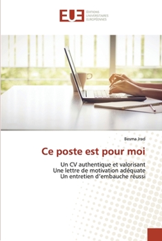 Paperback Ce poste est pour moi [French] Book