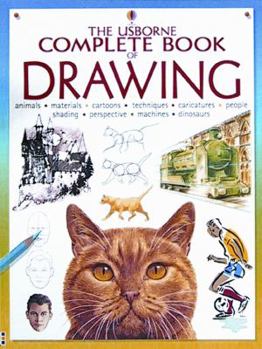Paperback The Usborne Complete Book of Drawing Book