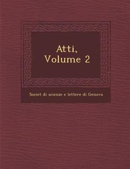 Paperback Atti, Volume 2 [Italian] Book