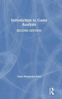 Hardcover Introduction to Game Analysis Book