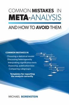 Hardcover Common Mistakes in Meta-Analysis and How to Avoid Them Book