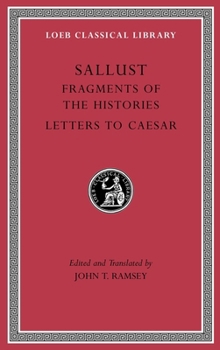 Hardcover Fragments of the Histories. Letters to Caesar Book