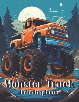 Paperback Monster Truck coloring book