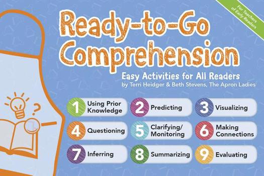 Paperback Ready-To-Go Comprehension: Easy Activities for Early Readers Book