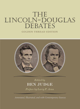 Hardcover The Lincoln-Douglas Debates Book