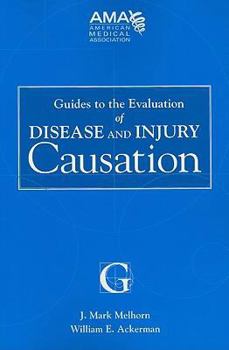 Paperback Guides to the Evaluation of Disease and Injury Causation Book