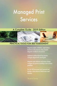 Paperback Managed Print Services A Complete Guide - 2019 Edition Book