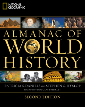 Hardcover National Geographic Almanac of World History Book