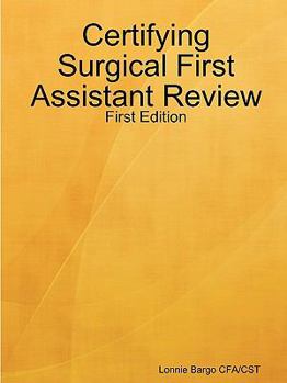 Paperback Certifying Surgical First Assistant Review Book