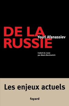 Paperback De la Russie [French] Book