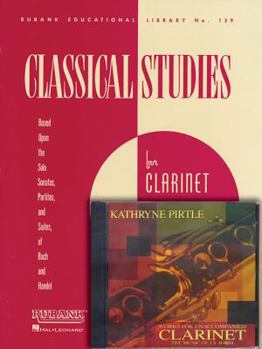 Paperback Classical Studies for Clarinet [With CD (Audio)] Book