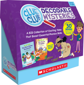 Paperback Clue Club Decodable Mysteries (Multiple-Copy Set) Book