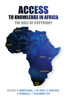 Paperback Access to Knowledge in Africa: The Role of Copyright Book