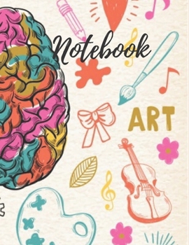 Paperback Notebook: Art Journal Blank 100 Pages Size (8.5x11) Book