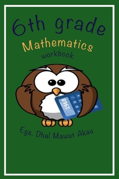 Paperback 6th Grade Mathematics [Large Print] Book