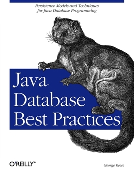 Paperback Java Database Best Practices Book