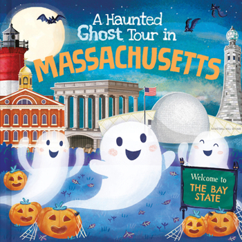 Hardcover A Haunted Ghost Tour in Massachusetts Book
