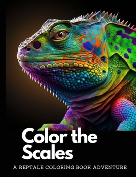 Color the Scales: A Reptile Coloring Adventure For Adults: Stress Relieving Fun Reptile Designs