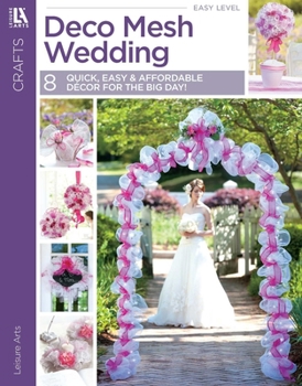 Paperback Deco Mesh Wedding Book