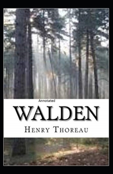 Paperback Walden Annotated Book