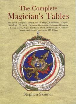 Hardcover The Complete Magician's Tables Book