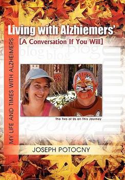 Hardcover Living with Alzhiemers' Book