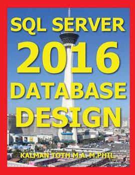 Paperback SQL Server 2016 Database Design Book