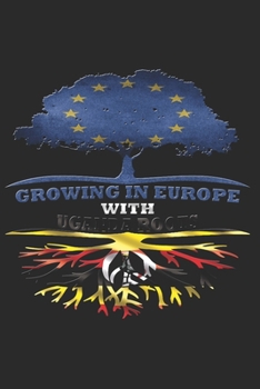 Paperback Uganda Notebook: Uganda Notebook college book diary journal booklet memo composition book 120 sheets - Dot Grid paper 6x9 inch Book