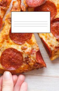Paperback Pizza Dot Grid Book - I Love Pizza: Dot Grid Book