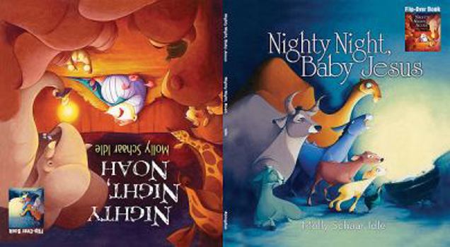 Paperback Nighty Night, Baby Jesus/Nighty Night, Noah Flip-Over Book