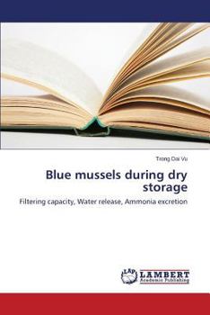 Paperback Blue mussels during dry storage Book