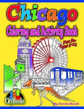 Paperback Chicago Coloring & Activity Bk Book