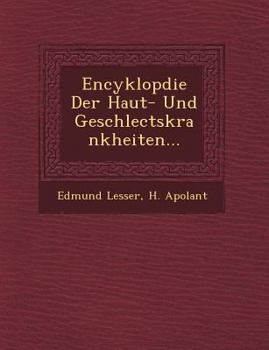 Paperback Encyklop&#65533;die Der Haut- Und Geschlectskrankheiten... [German] Book