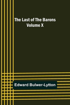 Paperback The Last of the Barons Volume X Book