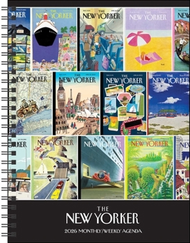 Calendar The New Yorker Magazine 2026 Monthly/Weekly Agenda Calendar Book