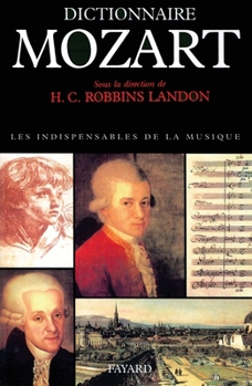 Paperback Dictionnaire Mozart [French] Book