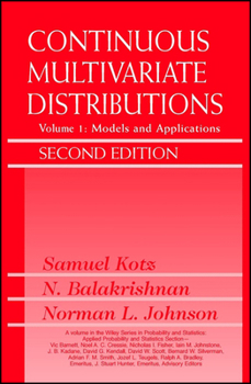 Hardcover Continuous Multivariate Distributions, Volume 1: Models and Applications Book