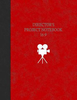 Paperback Director's Project Notebook 16: 9: 200 Pages Book