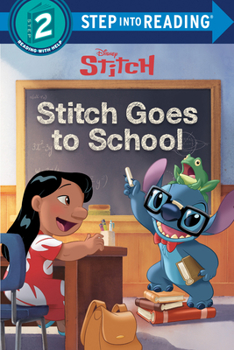 Library Binding Stitch Goes to School (Disney Stitch) Book