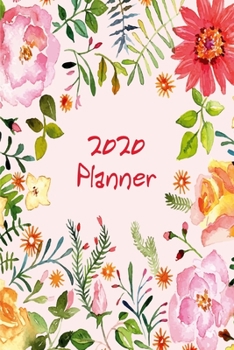 Paperback 2020 Planner: 6"x9" Daily and Weekly Agenda Planner and Organizer V42 Book