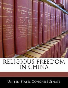 Paperback Religious Freedom in China Book