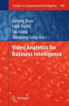 Hardcover Video Analytics for Business Intelligence Book