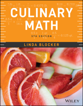 Paperback Culinary Math Book