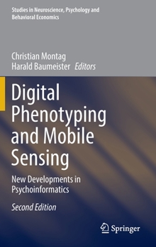Hardcover Digital Phenotyping and Mobile Sensing: New Developments in Psychoinformatics Book