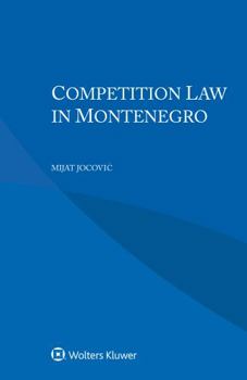 Paperback Competition Law in Montenegro Book