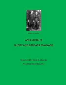 Paperback Ancestors of Buddy and Barbara Maynard Book