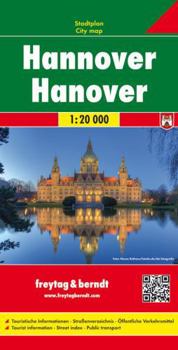 Hannover City Map FB 1:20K (English, French and German Edition)